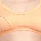 Ladies' 100% Cotton Non-Padded Bra, Peach, small image number null